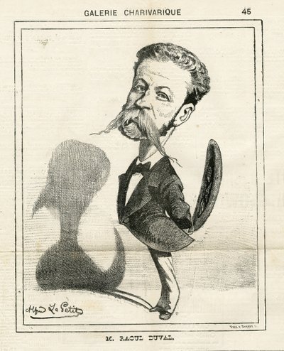 Ilustración en Le Charivari de Alfred Le Petit