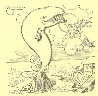 Ilustración de Alfred Le Petit (1841-1909) en Gros-Jean y su cura de Alfred Le Petit