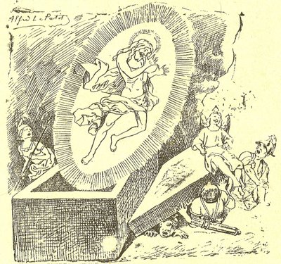Ilustración de Alfred Le Petit (1841-1909) en Gros-Jean y su parroquia de Alfred Le Petit