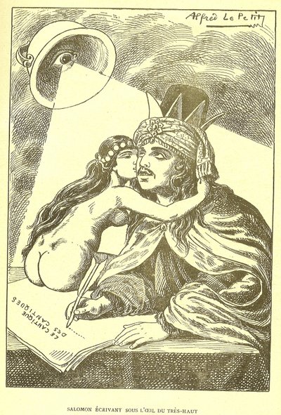Ilustración de Alfred Le Pete (1841-1909) en Gros-Jean y su parroquia de Alfred Le Petit