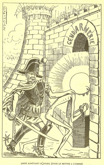 Ilustración de Alfred Le Petit (1841-1909) en Gros-Jean y su cura de Alfred Le Petit