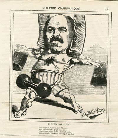 Ilustración de Alfred Le Petit (1841-1909) en Le Charivari de Alfred Le Petit