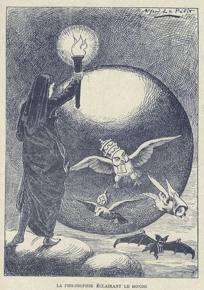 Ilustración de Alfred Le Petit (1841-1909) en Gros-Jean et son cure de Alfred Le Petit