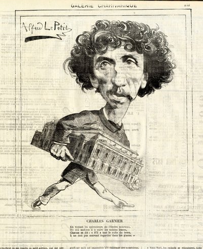 Le Charivari, Satirique en N & B de Alfred Le Petit