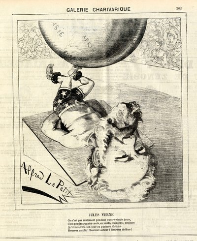 Le Charivari, Satírico en N & B de Alfred Le Petit