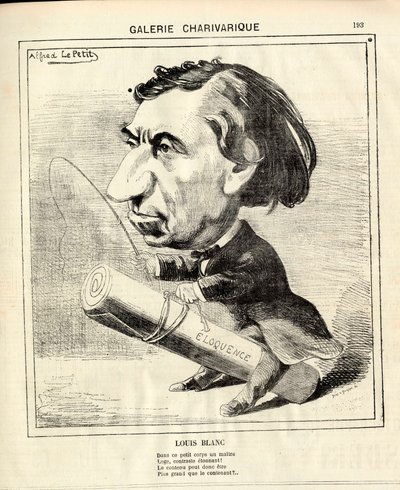 Le Charivari, Satírico en N & B de Alfred Le Petit
