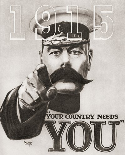 Tu país te necesita de Alfred Leete