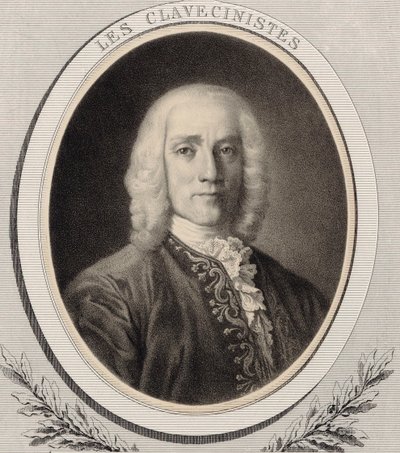 Retrato del compositor Domenico Scarlatti, 1685-1757 de Alfred Lemoine