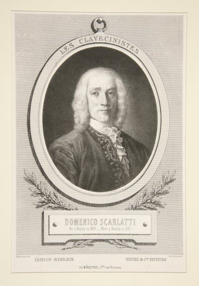 Las clavicordistas: Domenico Scarlatti de Alfred Lemoine