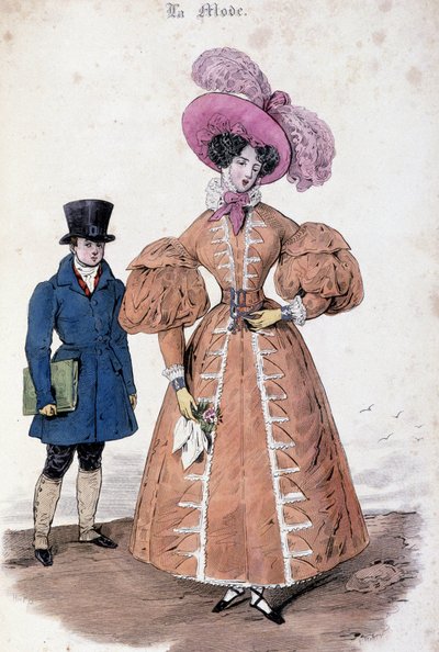 Moda masculina y femenina de Alfred Leon Lemercier