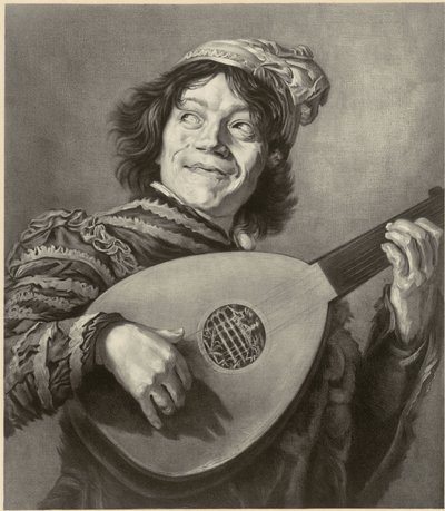 El bufón, según Frans Hals de Alfred Louis Bahuet