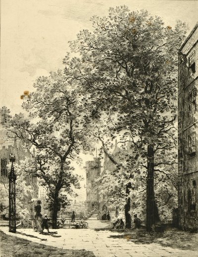 Fountain Court, Temple de Alfred Louis Brunet Debaines