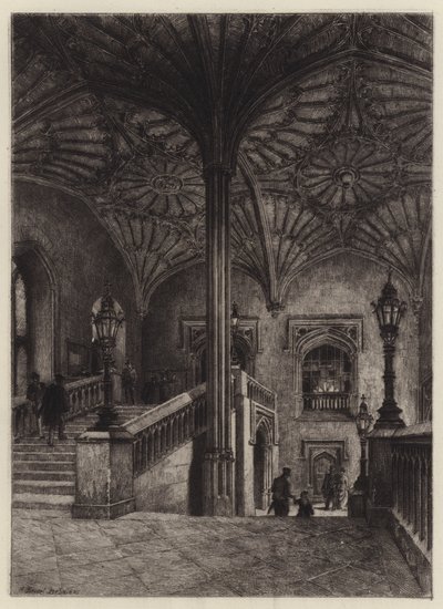 La escalera de Christ Church de Alfred Louis Brunet Debaines