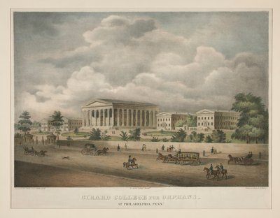 Girard College for Orphans - en Filadelfia, Penna. de Alfred M. Hoffy