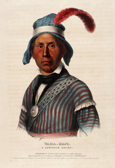 Yaha-hajo. Un Jefe Seminole. de Alfred M. Hoffy
