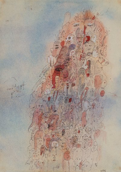 La multitud de Alfred Otto Wolfgang Schulze Wols