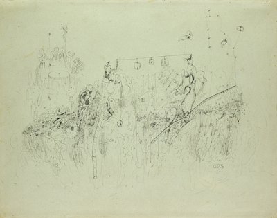 Sin título, c.1941-42 (tinta china sobre papel) de Alfred Otto Wolfgang Schulze Wols