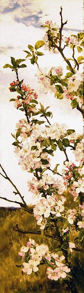 Flor de manzano, c.1880-86 de Alfred Parsons