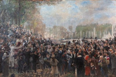 La celebración del centenario de los Estados Generales de 1789 de Alfred Philippe Roll