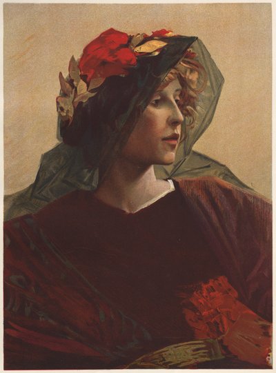 Impéria (Litografía en color) de Alfred Pierre Agache