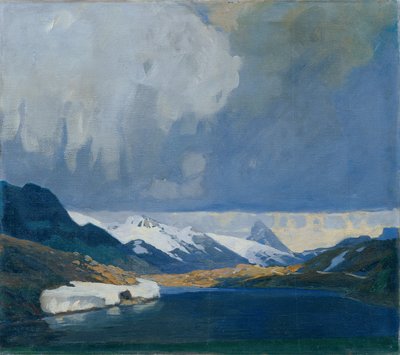 Tormenta de Bernina de Alfred Poell