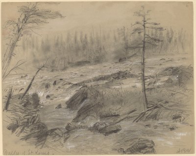Las Dalles de San Luis de Alfred R. Waud