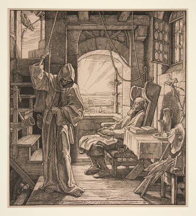 La muerte como amiga de Alfred Rethel