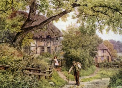 Un callejón en Houghton, Sussex de Alfred Robert Quinton