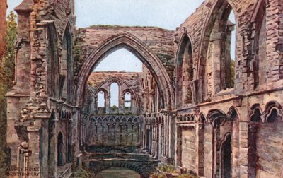 Ruinas de la abadía, Glastonbury de Alfred Robert Quinton
