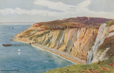 Alum Bay, Isla de Wight de Alfred Robert Quinton