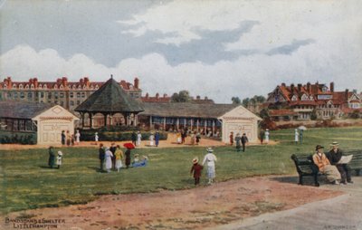 Quiosco y refugio, Littlehampton de Alfred Robert Quinton