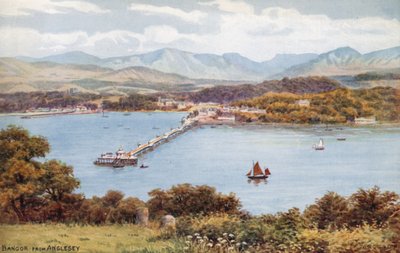 Bangor, desde Anglesey de Alfred Robert Quinton