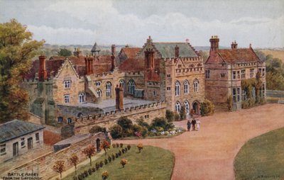 Abadía de Battle, desde la casa de la puerta de Alfred Robert Quinton