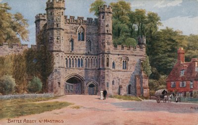 Abadía de Battle cerca de Hastings de Alfred Robert Quinton