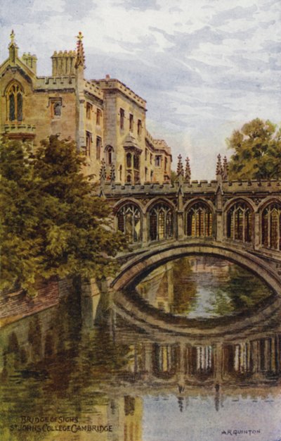 Cambridge: Puente de los Suspiros, St John