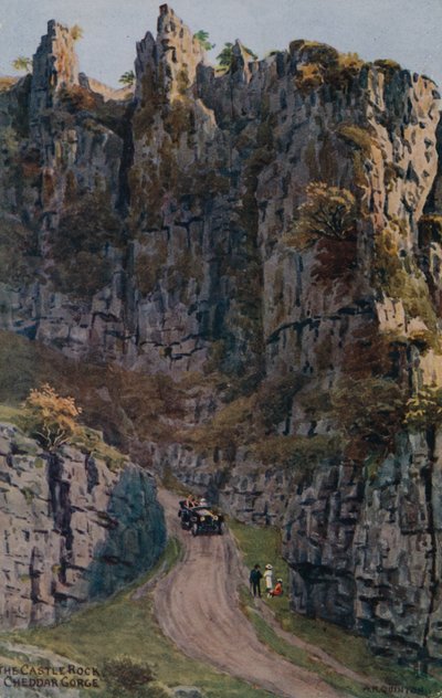 Castle Rock, Cheddar Gorge de Alfred Robert Quinton