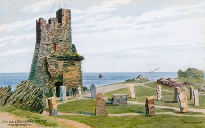 Castillo y Círculo Druídico, Aberystwyth de Alfred Robert Quinton