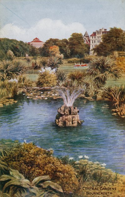 Jardines Centrales, Bournemouth de Alfred Robert Quinton