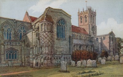 Priorato de Christchurch desde el NE de Alfred Robert Quinton