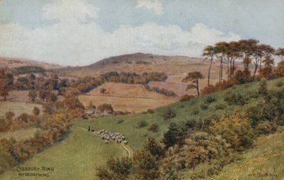 Cissbury Ring cerca de Worthing de Alfred Robert Quinton