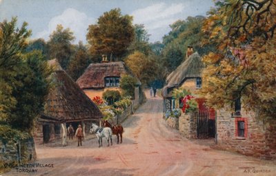 Pueblo de Cockington, Torquay de Alfred Robert Quinton