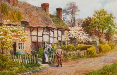 Casas de campo en Welford on Avon, Warwickshire de Alfred Robert Quinton