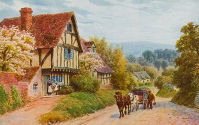Colina de Cropthorne cerca de Evesham de Alfred Robert Quinton