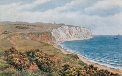 Culver Cliffs, Sandown (litografía en color) de Alfred Robert Quinton