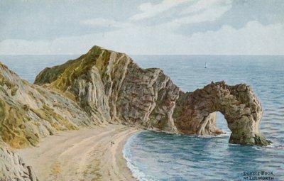 Durdle Door cerca de Lulworth de Alfred Robert Quinton