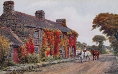 Primer hogar del Honorable D. Lloyd George, cerca de Criccieth de Alfred Robert Quinton