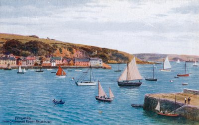 Flushing desde Greenbank Ferry, Falmouth de Alfred Robert Quinton