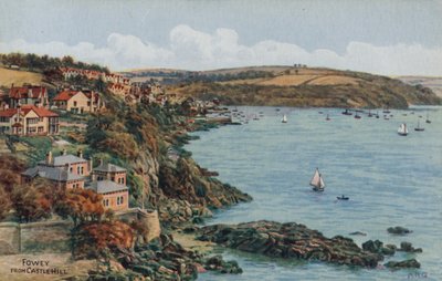 Fowey, desde Castle Hill de Alfred Robert Quinton