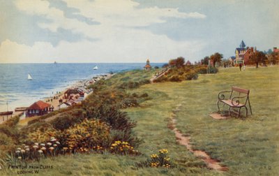Frinton desde los acantilados, mirando al oeste de Alfred Robert Quinton