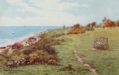 Frinton desde los acantilados, mirando al oeste de Alfred Robert Quinton